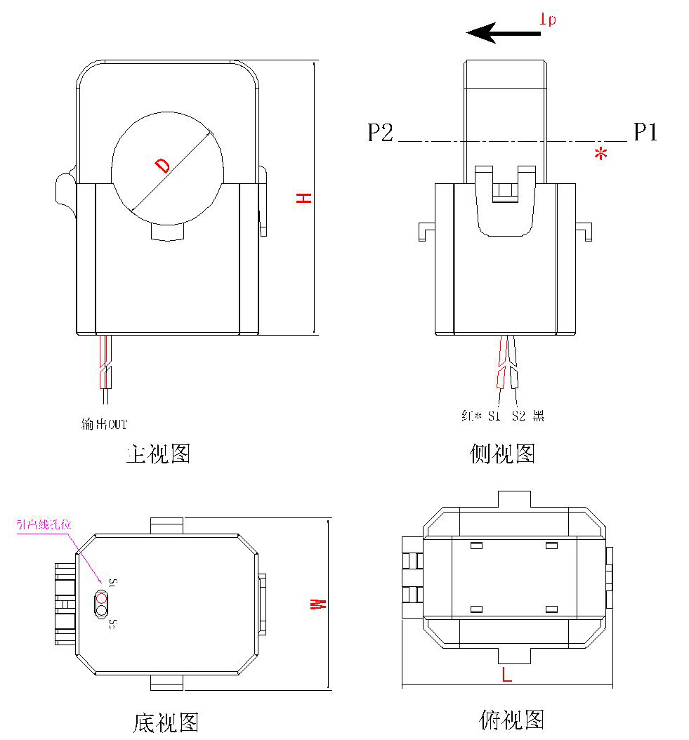外形及安装尺寸